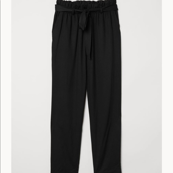 H&M Pants - Black Paperbag Pants